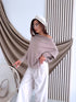 ELYNDI sweater "SYMMETRY 37709" - DARK BEIGE